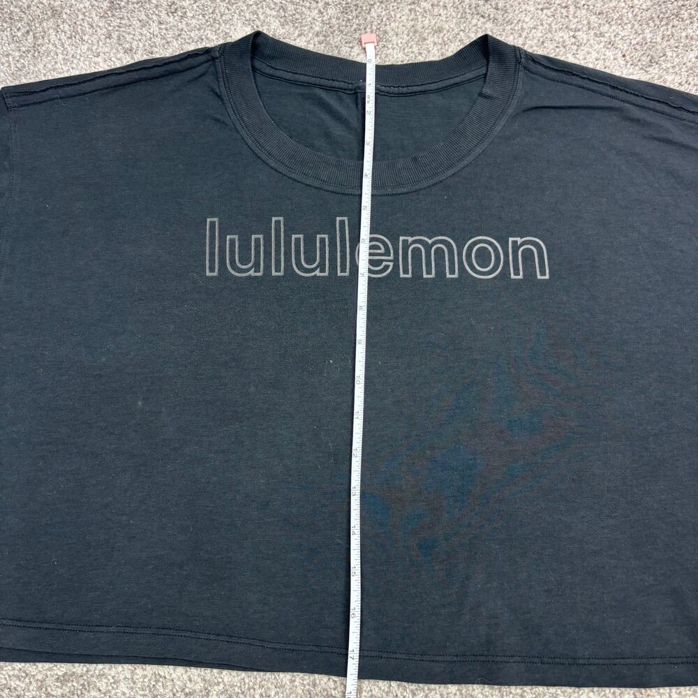 Lululemon All Your Cropped Graphic T-shirt black - Picture 6 of 6